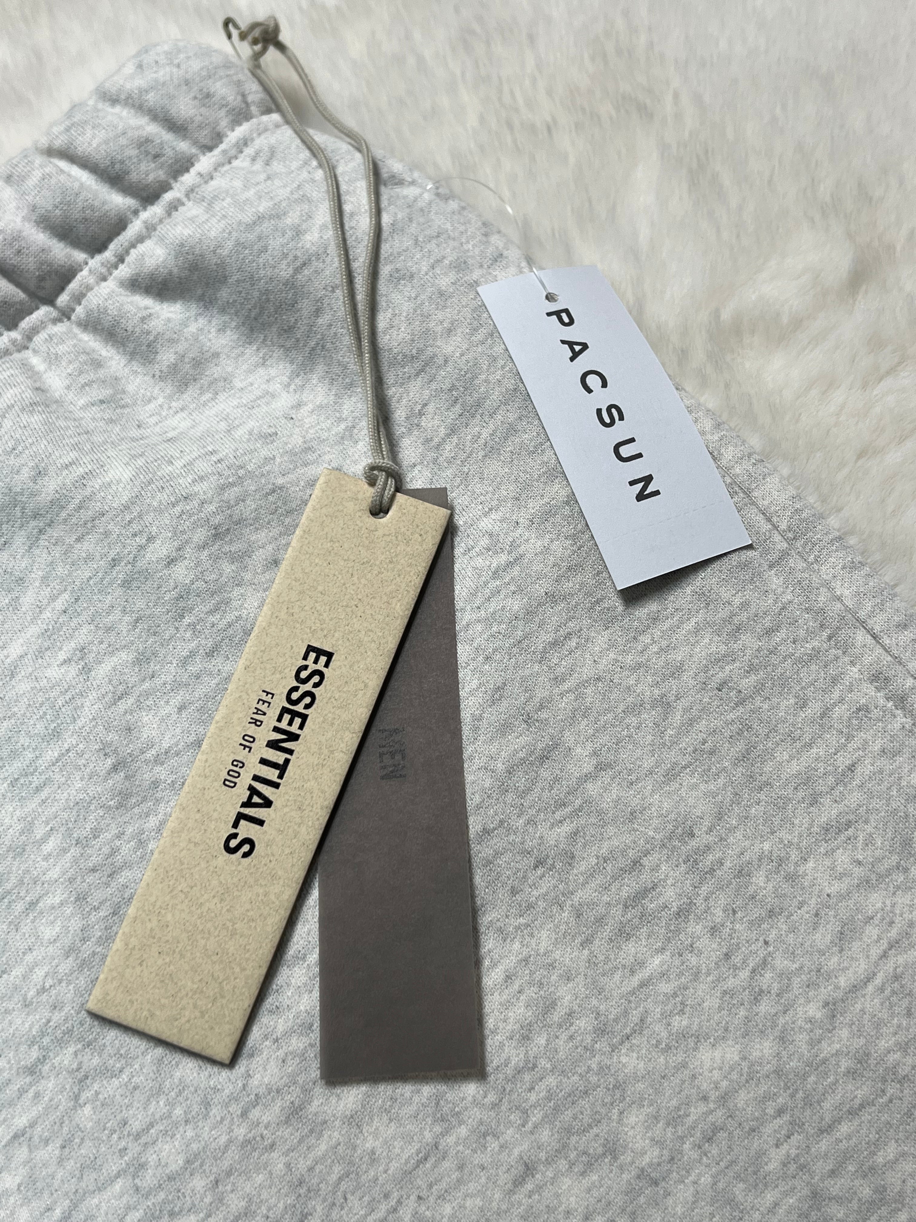 FORMLESS SS22 Fear of God Essentials Light Oatmeal Oversized Shorts | Streetwear