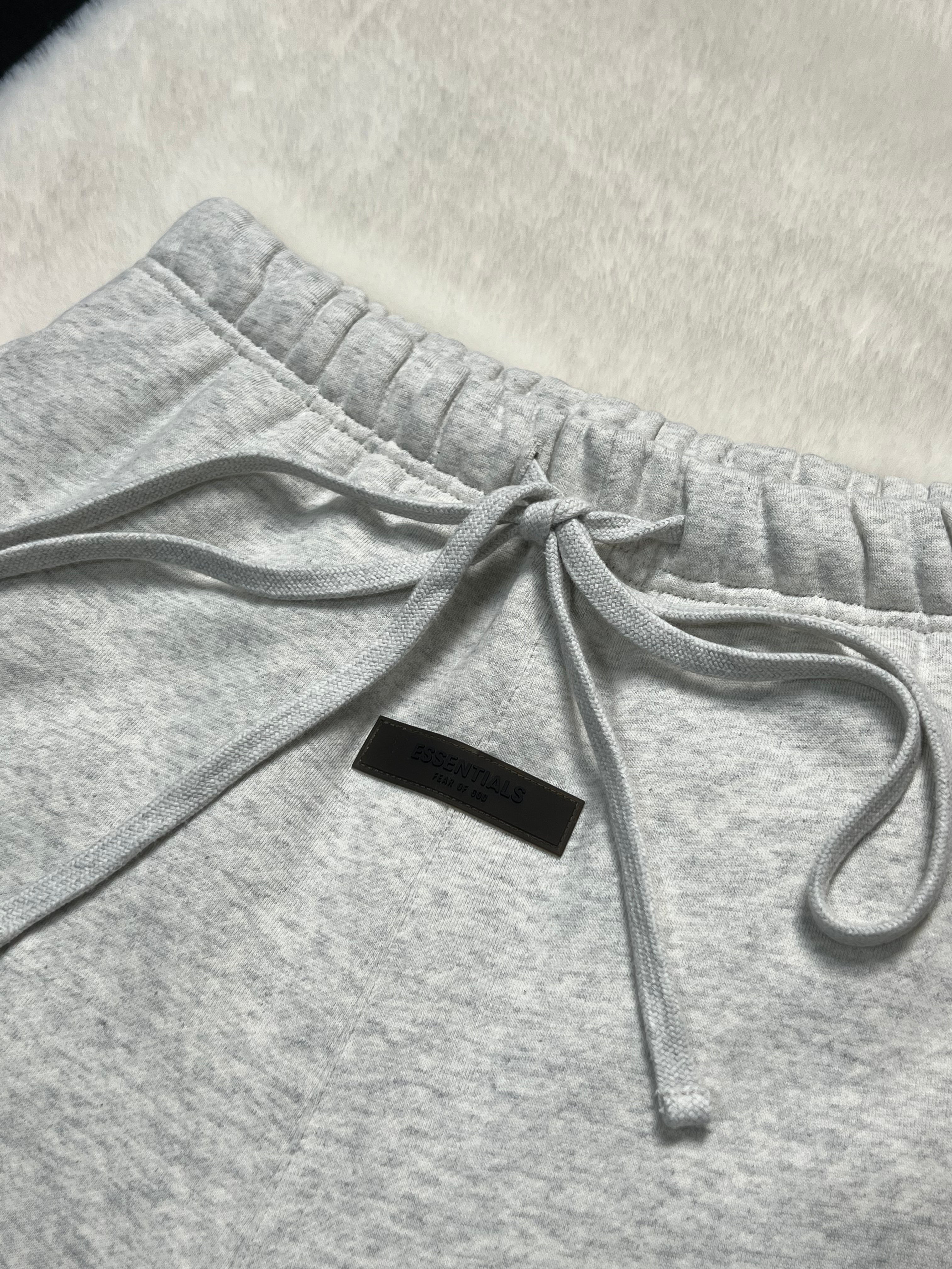 FORMLESS SS22 Fear of God Essentials Light Oatmeal Oversized Shorts | Streetwear