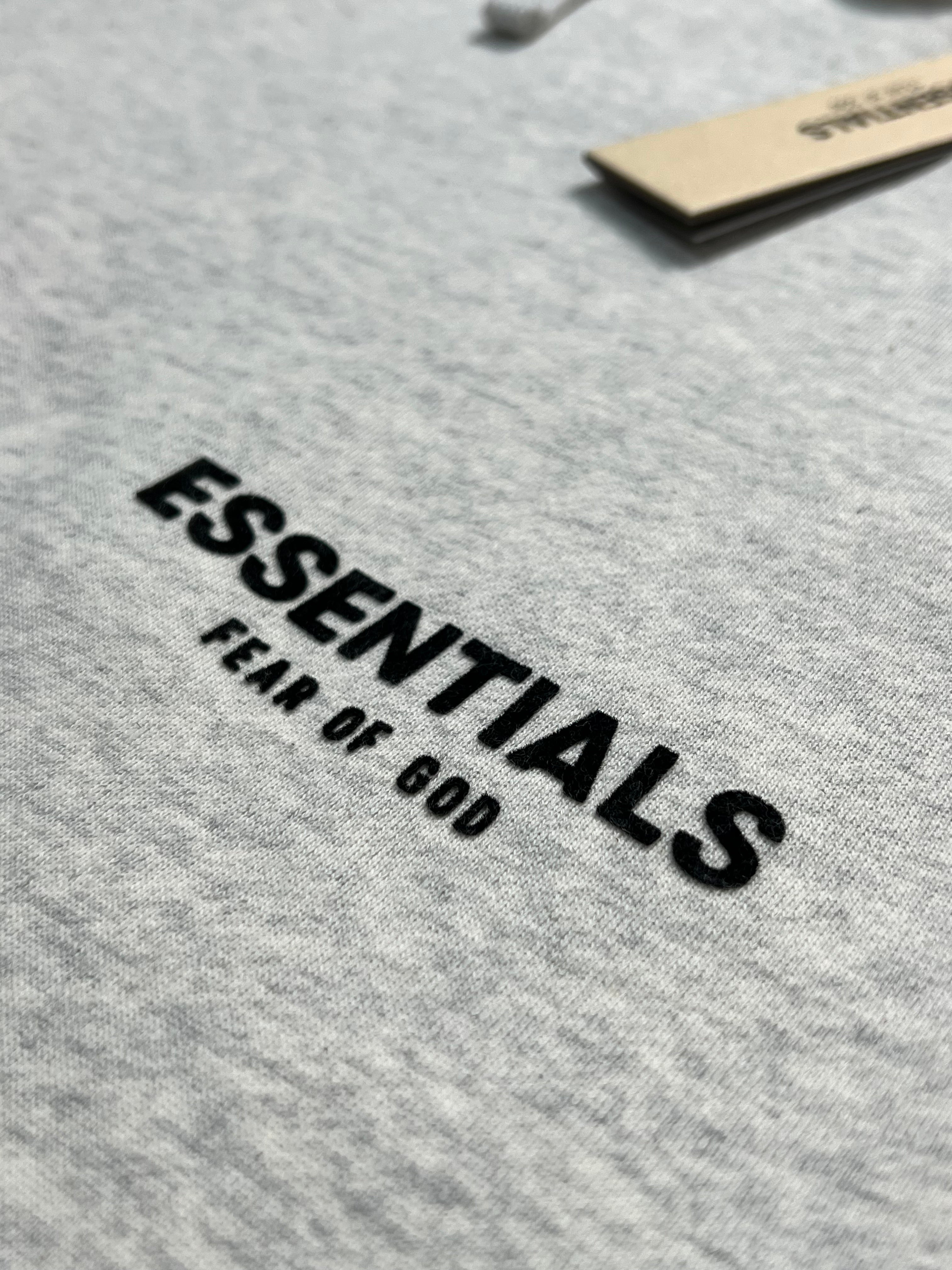 FORMLESS SS22 Fear of God Essentials Light Oatmeal Oversized Shorts | Streetwear