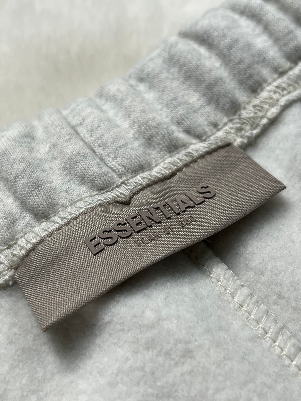 FORMLESS SS22 Fear of God Essentials Light Oatmeal Oversized Shorts | Streetwear