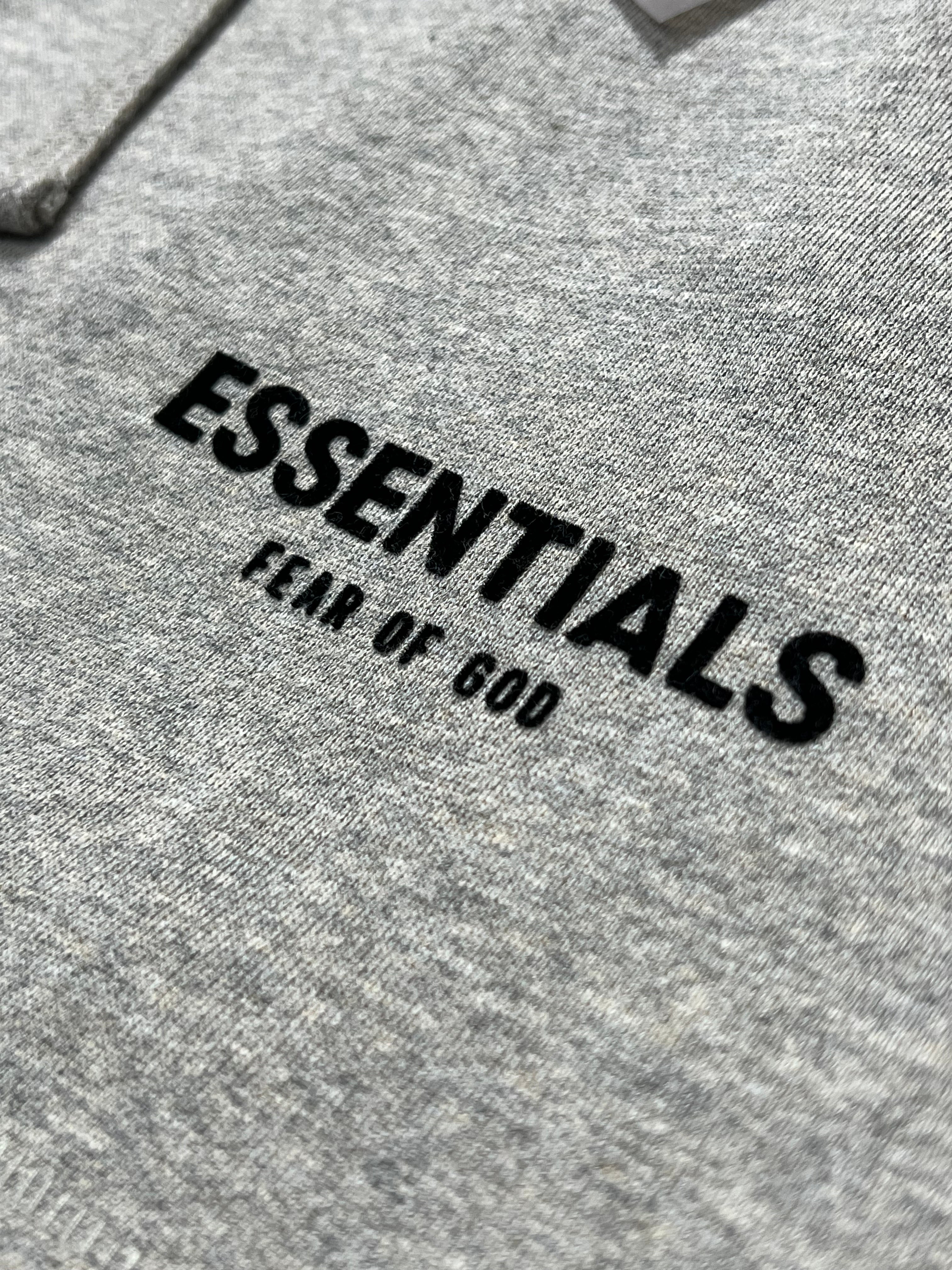 FORMLESS SS22 Fear of God Essentials Dark Oatmeal Oversized Shorts | Streetwear