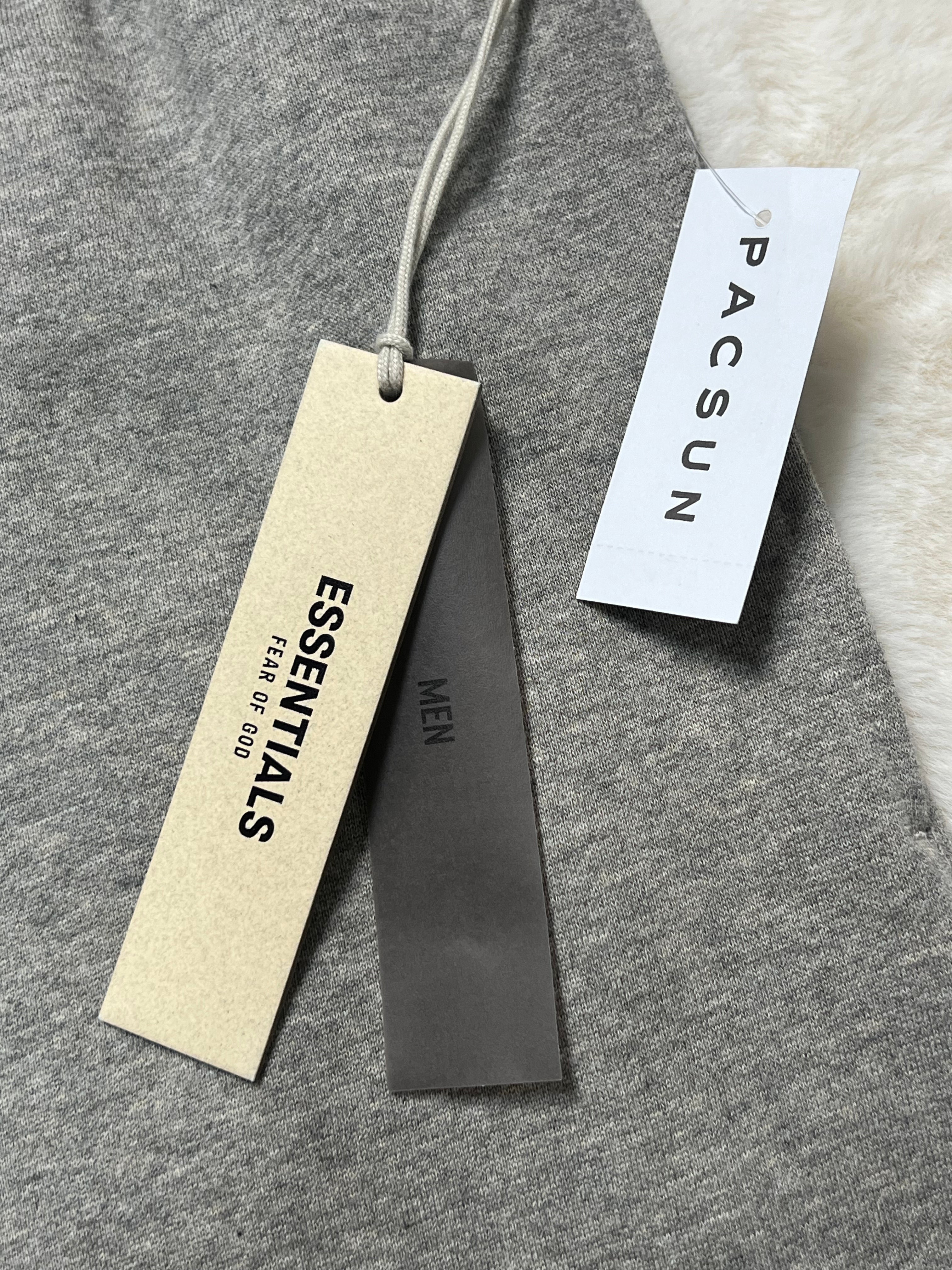 FORMLESS SS22 Fear of God Essentials Dark Oatmeal Oversized Shorts | Streetwear