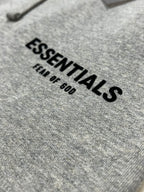 FORMLESS SS22 Fear of God Essentials Dark Oatmeal Oversized Shorts | Streetwear