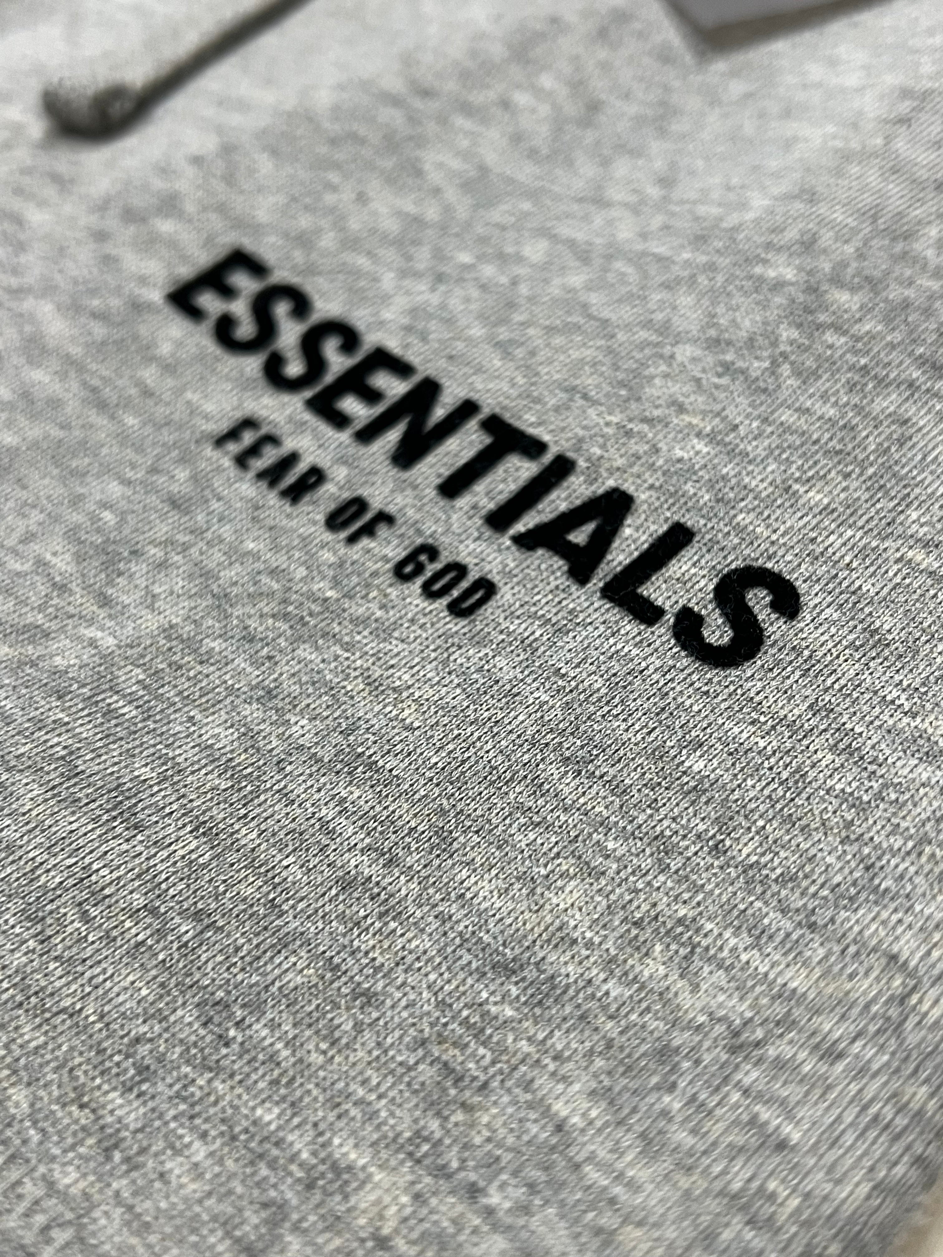 FORMLESS SS22 Fear of God Essentials Dark Oatmeal Oversized Shorts | Streetwear