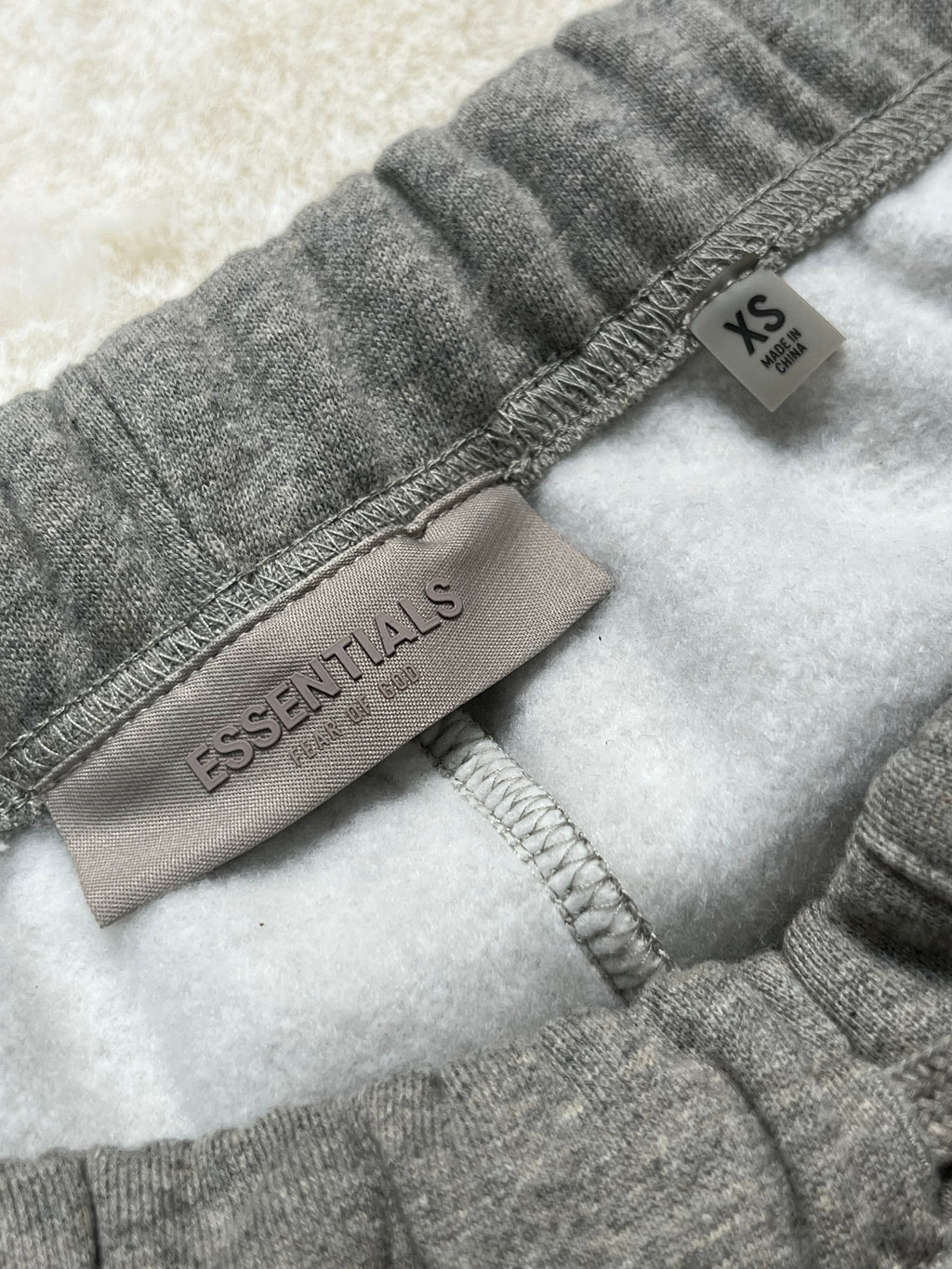 FORMLESS SS22 Fear of God Essentials Dark Oatmeal Oversized Shorts | Streetwear