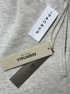 FORMLESS SS22 Fear of God Essentials Light Oatmeal Oversized Fleece Sweatpants | Streetwear