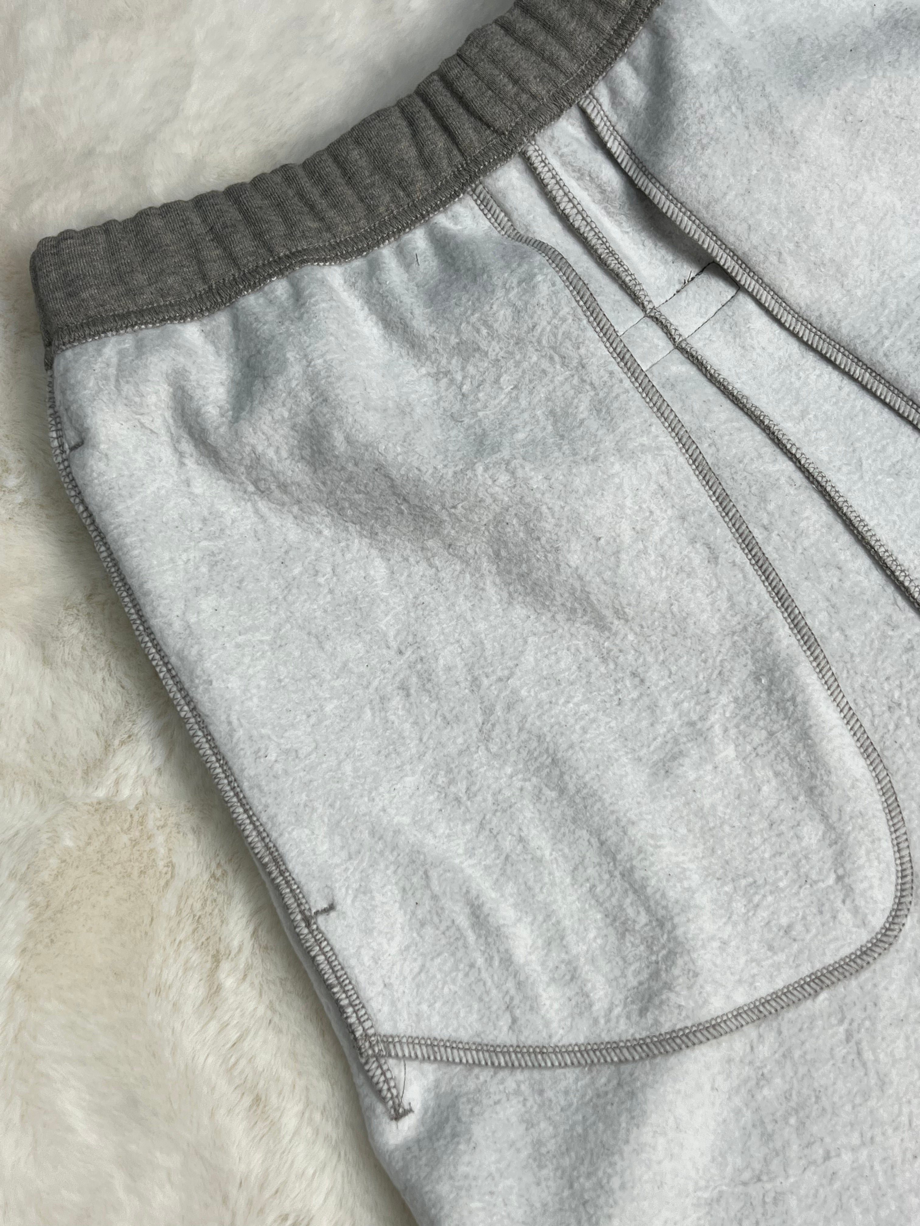 FORMLESS SS22 Fear of God Essentials Dark Oatmeal Oversized Fleece Sweatpants | Streetwear