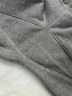 FORMLESS SS22 Fear of God Essentials Dark Oatmeal Oversized Fleece Sweatpants | Streetwear