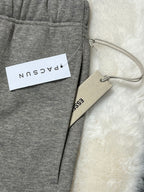 FORMLESS SS22 Fear of God Essentials Dark Oatmeal Oversized Fleece Sweatpants | Streetwear