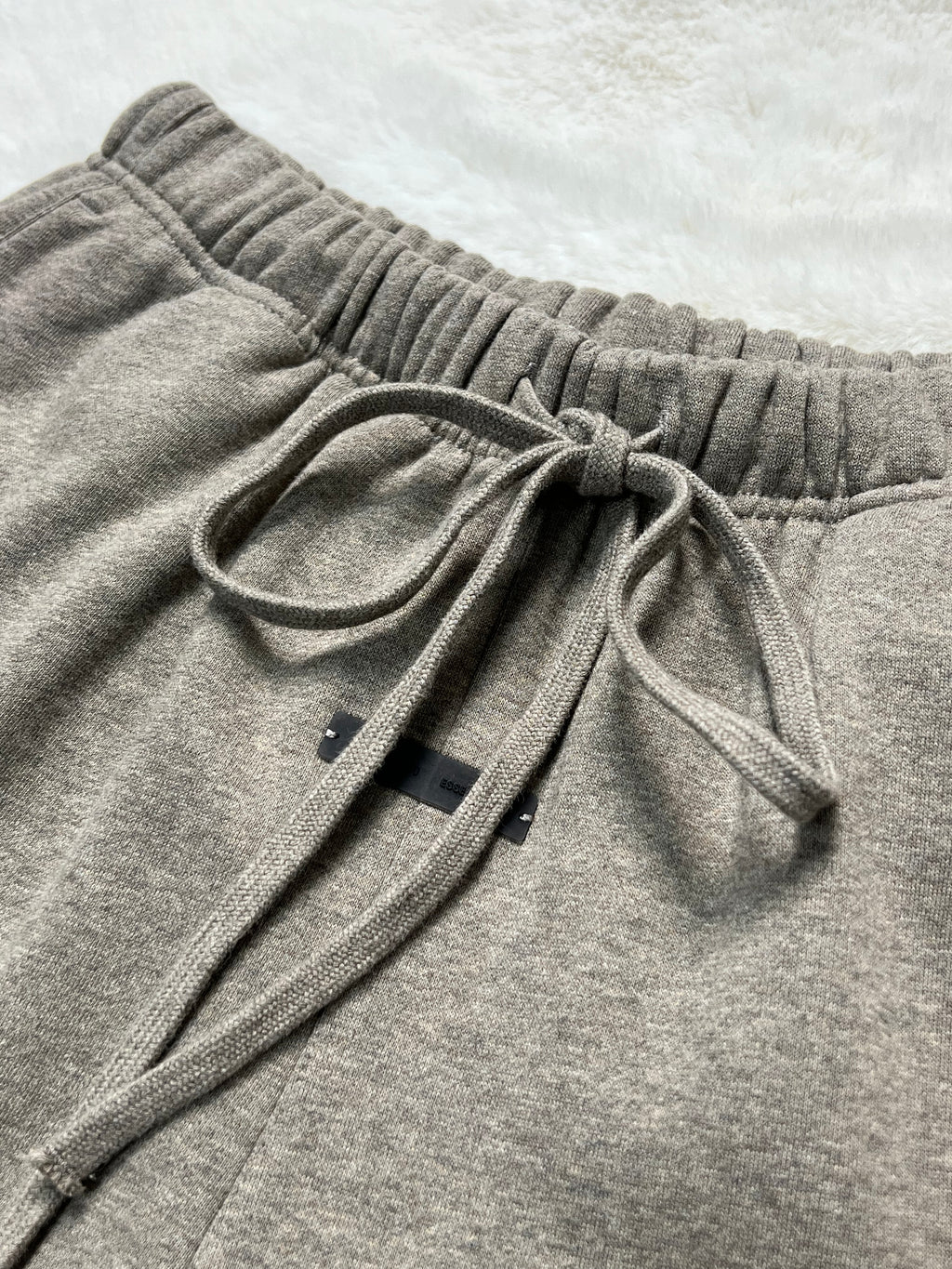 FORMLESS FW25 Fear of God Essentials Homestead Heather Gray Oversized Shorts | Streetwear