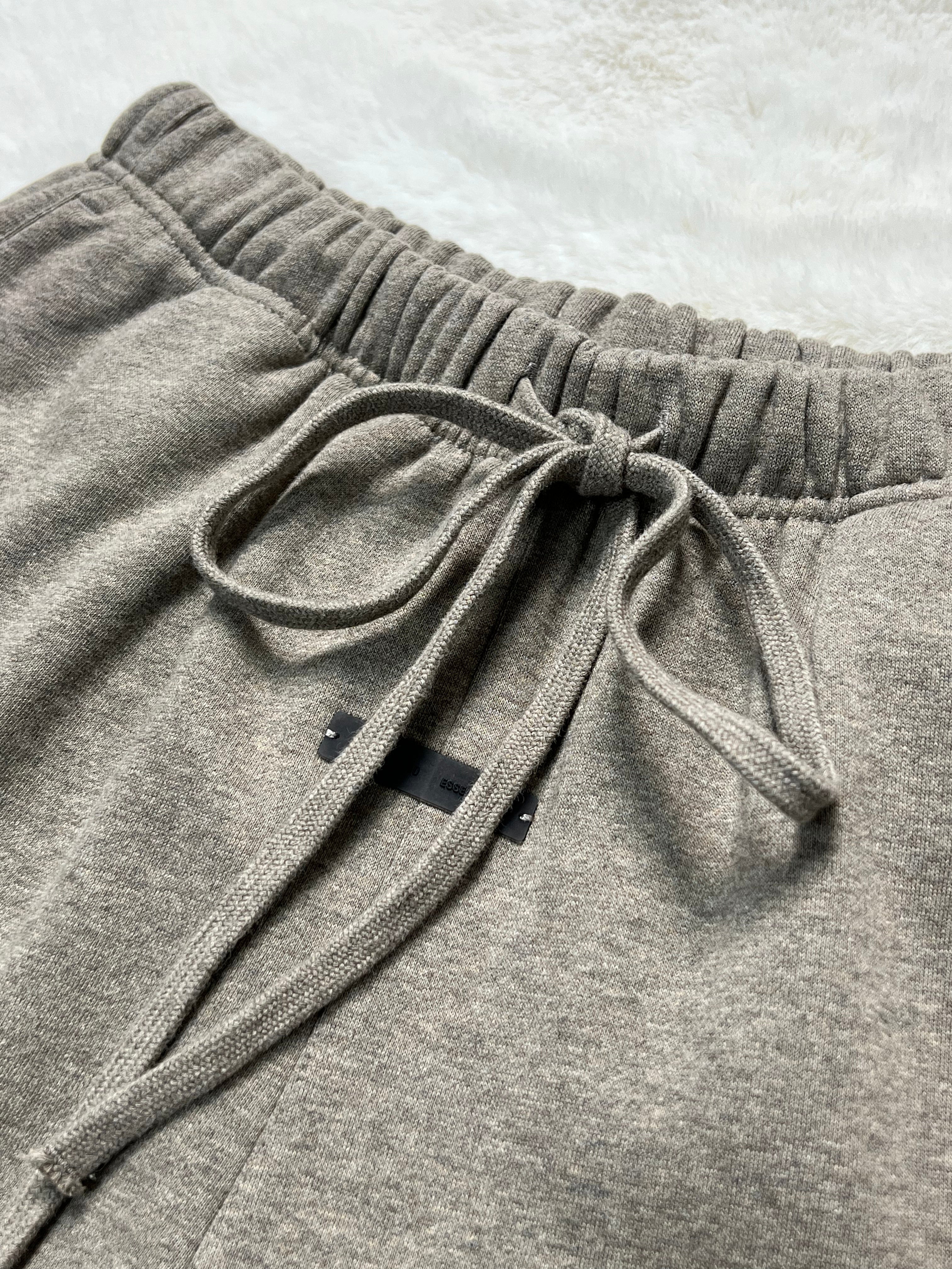 FORMLESS FW25 Fear of God Essentials Homestead Heather Gray Oversized Shorts | Streetwear