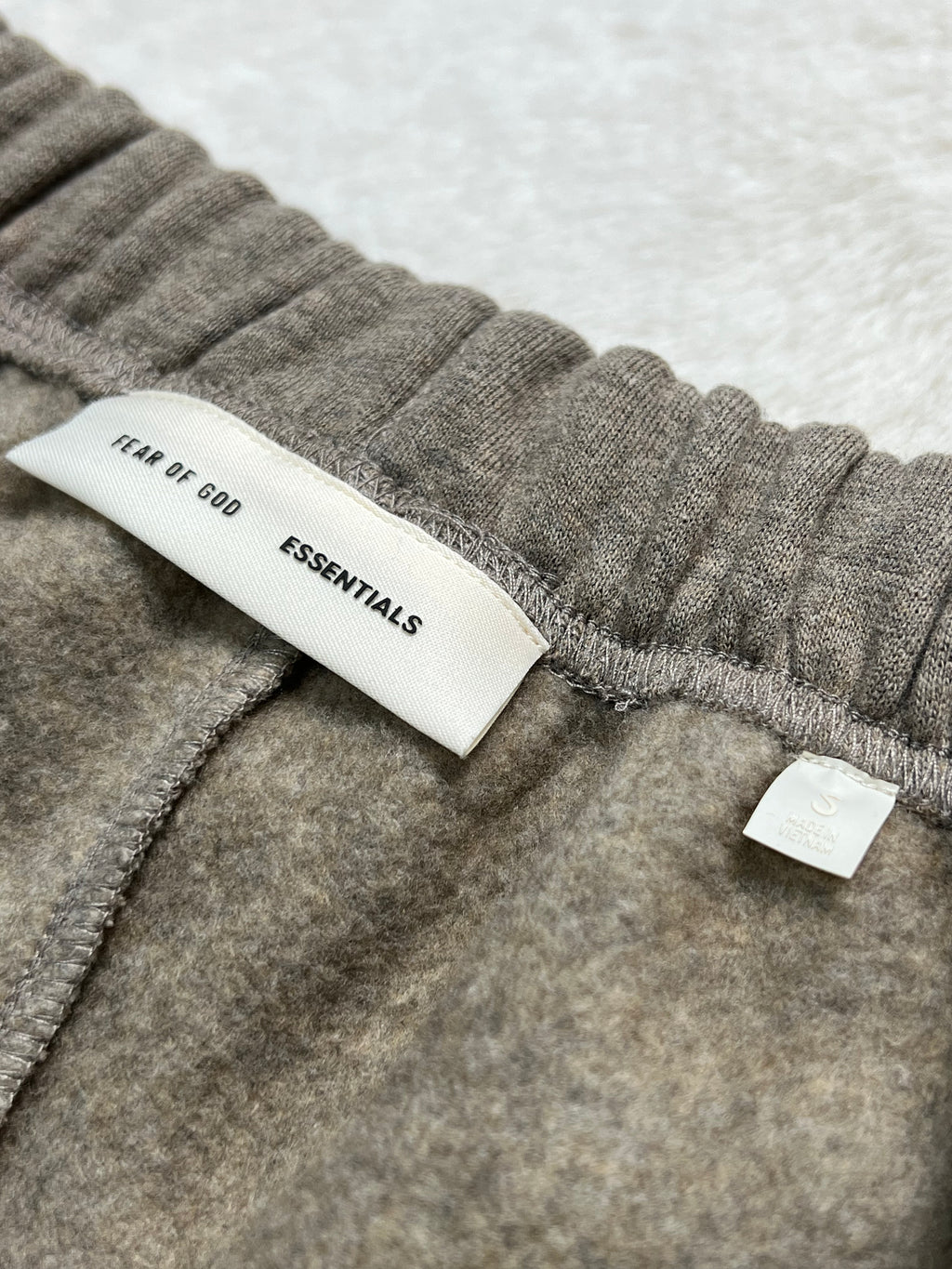 FORMLESS FW25 Fear of God Essentials Homestead Heather Gray Oversized Shorts | Streetwear