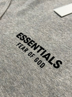FORMLESS FW25 Fear of God Essentials Homestead Heather Gray Oversized Shorts | Streetwear