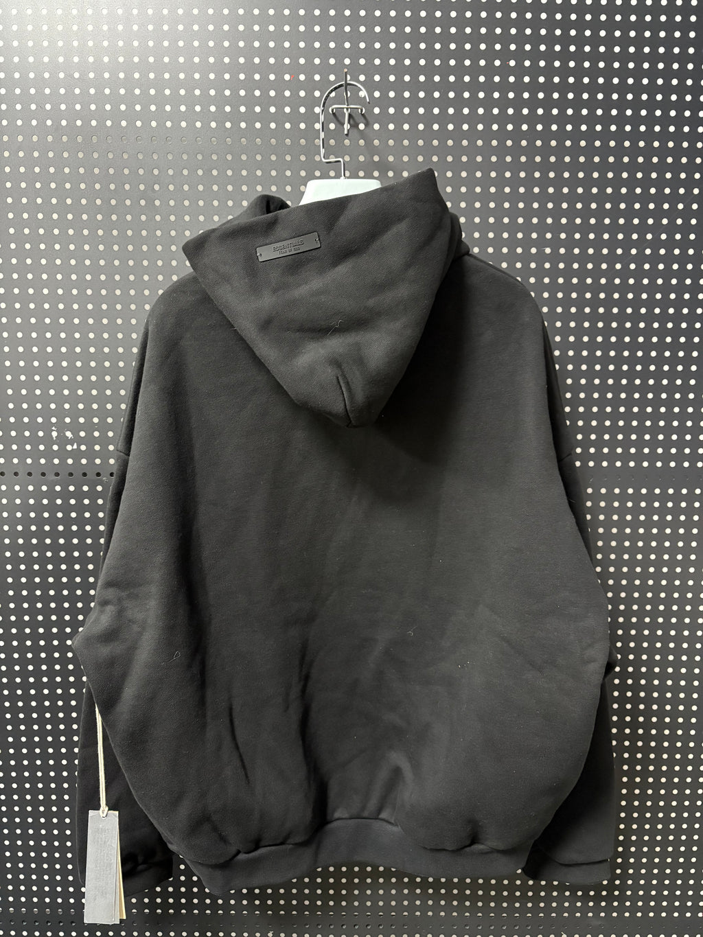 FORMLESS FW25 Fear of God Essentials Black Gold Oversized Fleece Sweatshirt| Streetwear