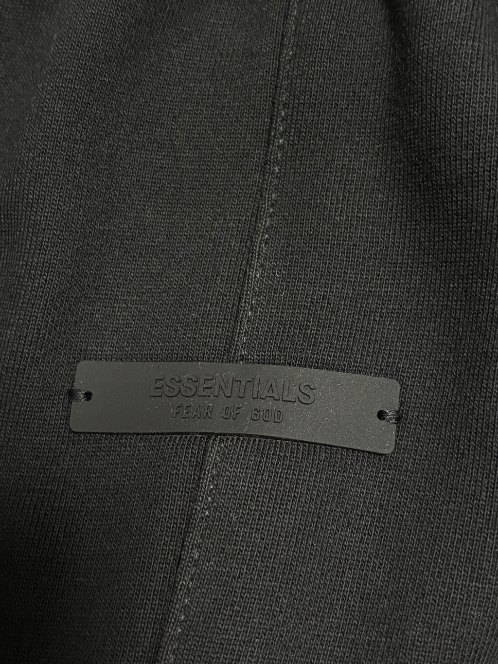 FORMLESS FW25 Fear of God Essentials Black Gold Oversized Fleece Sweatpants | Streetwear