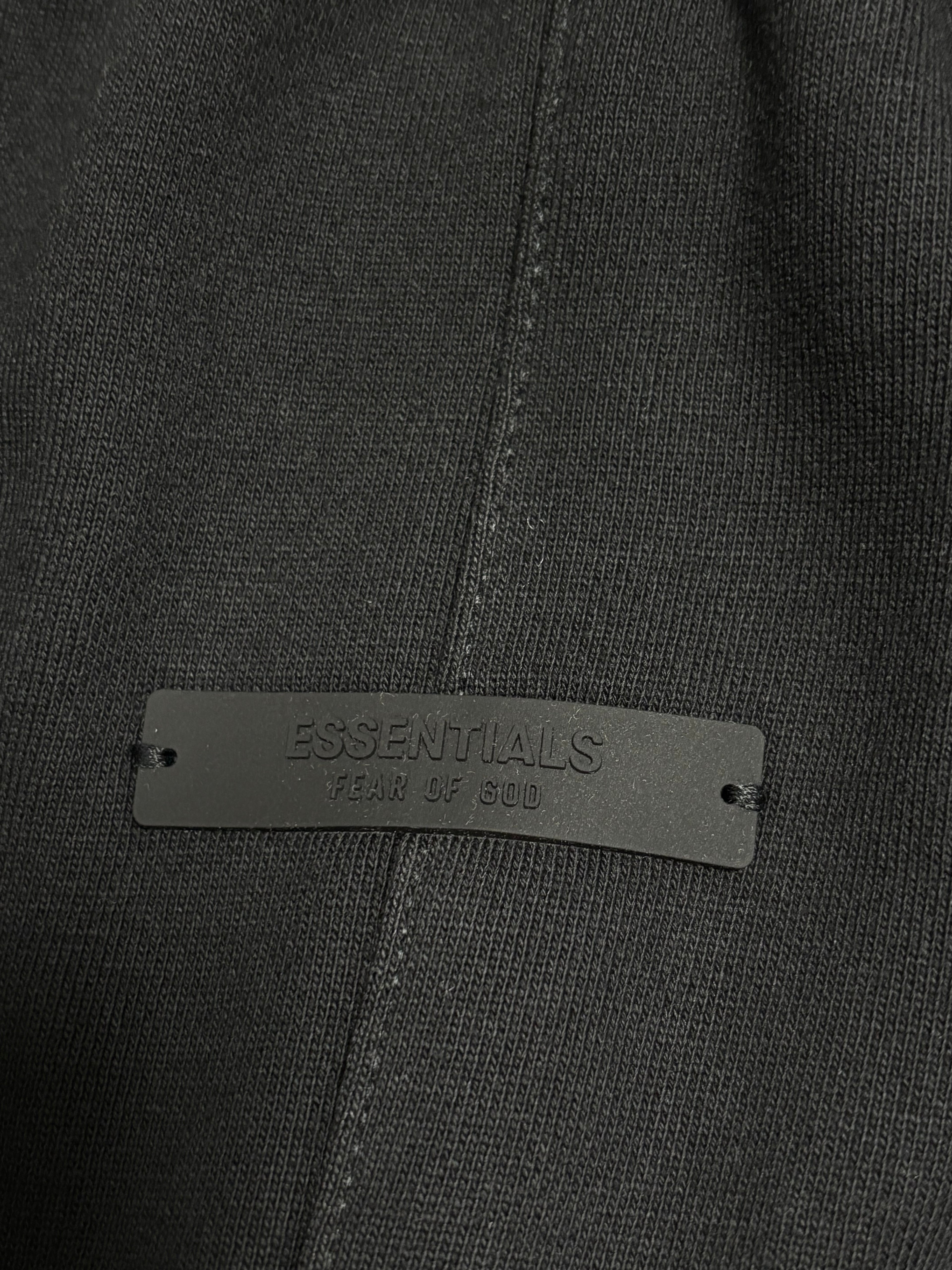 FORMLESS FW25 Fear of God Essentials Black Gold Oversized Fleece Sweatpants | Streetwear