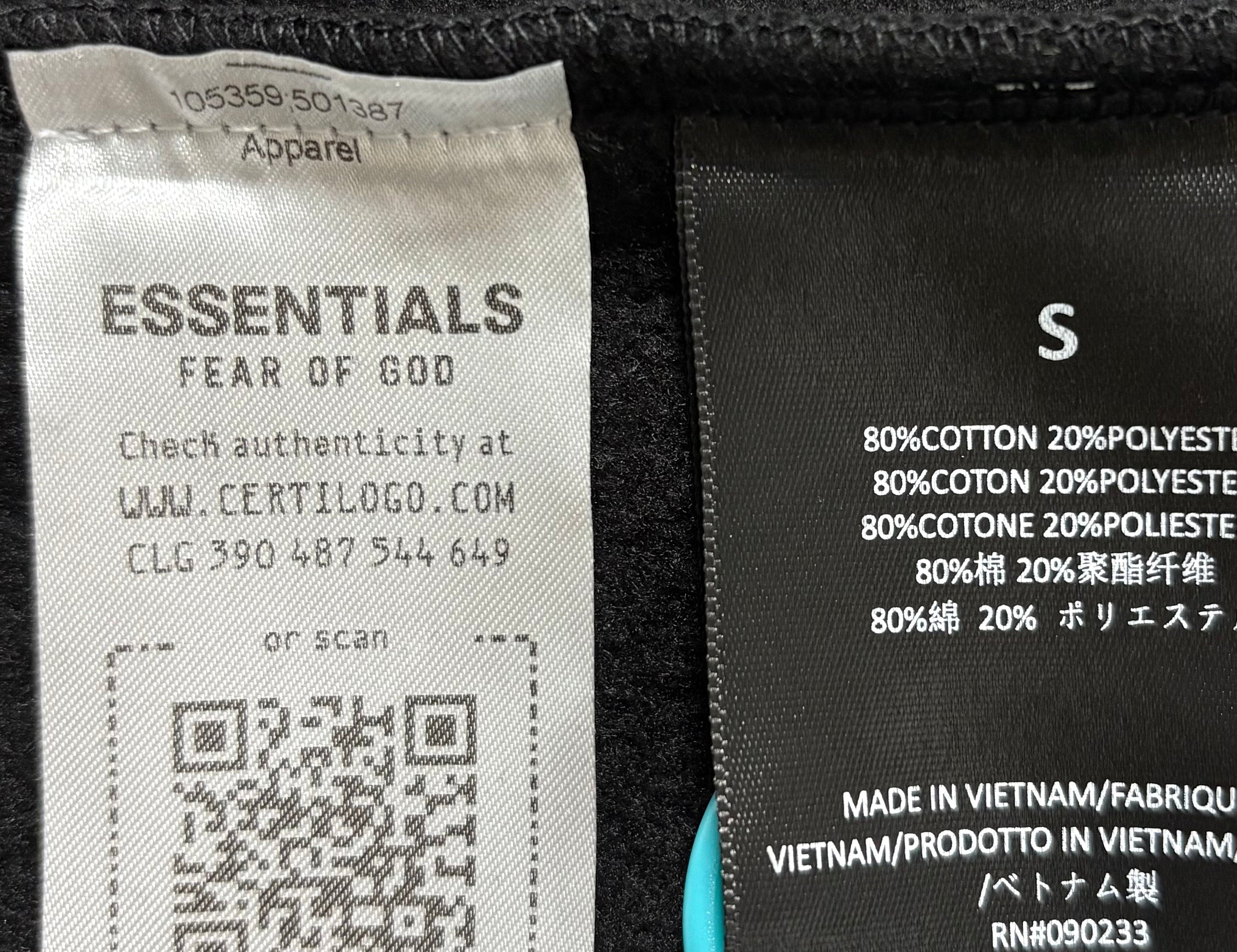 FORMLESS FW25 Fear of God Essentials Black Gold Oversized Fleece Sweatshirt| Streetwear