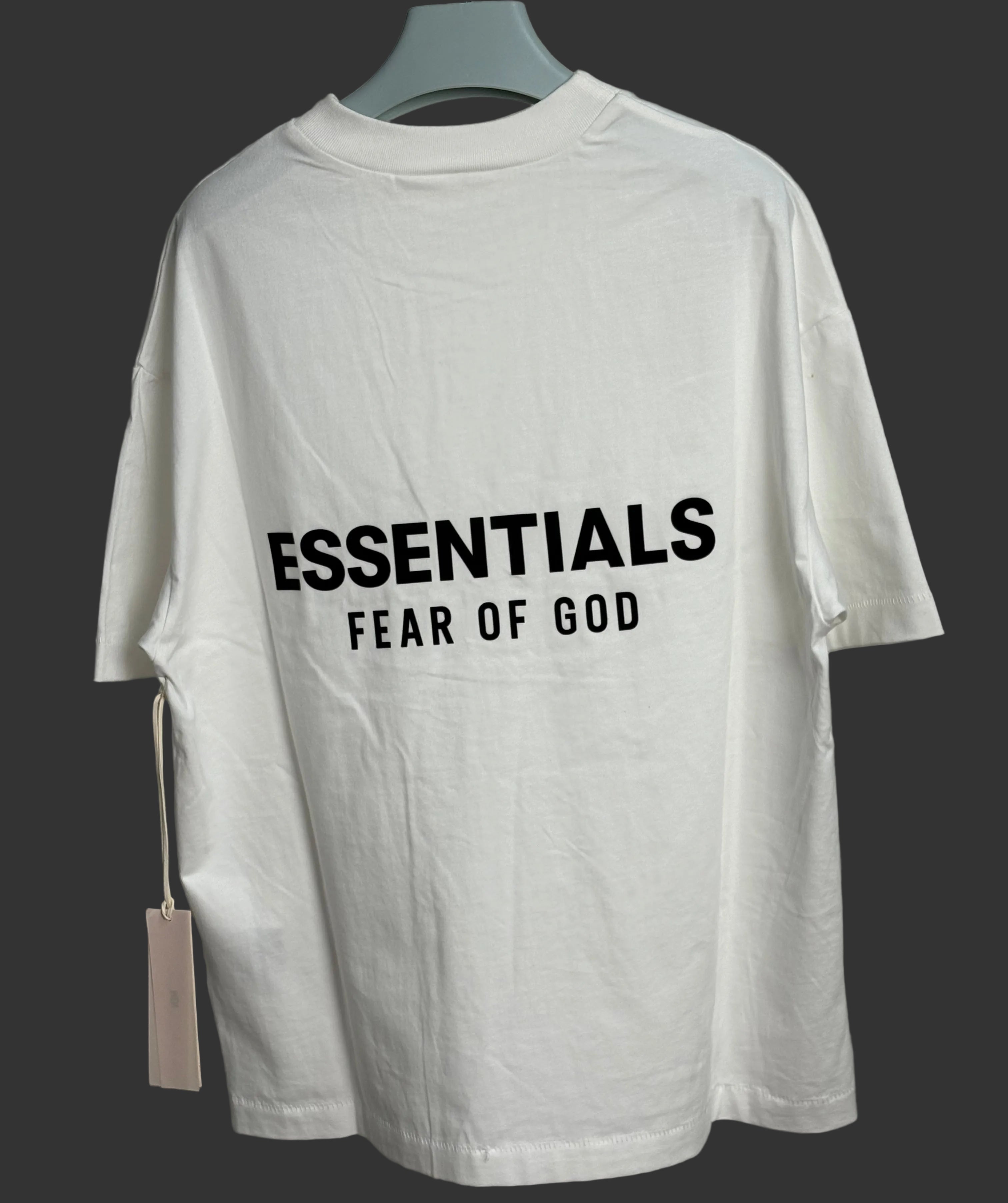 FORMLESS SS25 Fear of God Essentials Bright White Oversized shirt| Streetwear