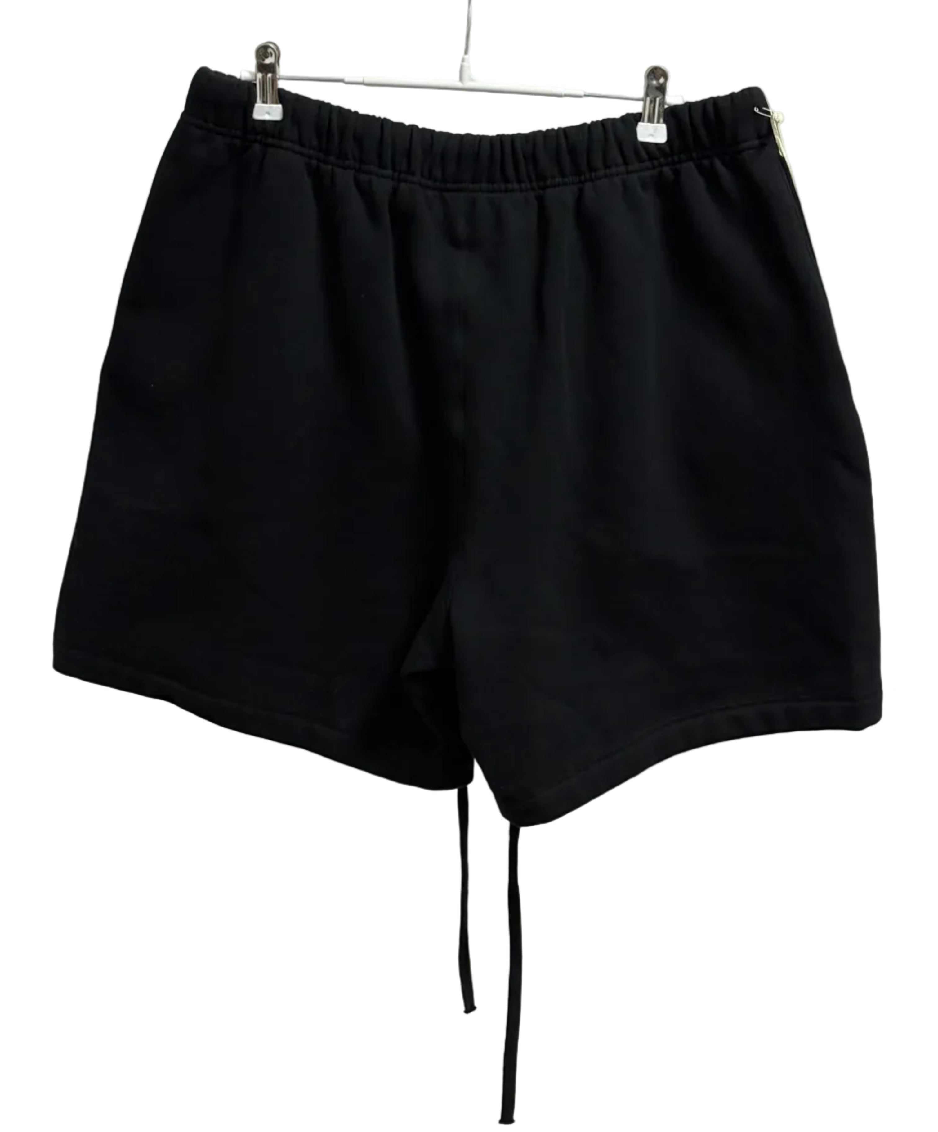 FORMLESS SS25 Fear of God Essentials Jet Black Oversized Shorts | Streetwear