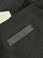 FORMLESS FW25 Fear of God Essentials Black Gold Oversized Fleece Sweatshirt| Streetwear