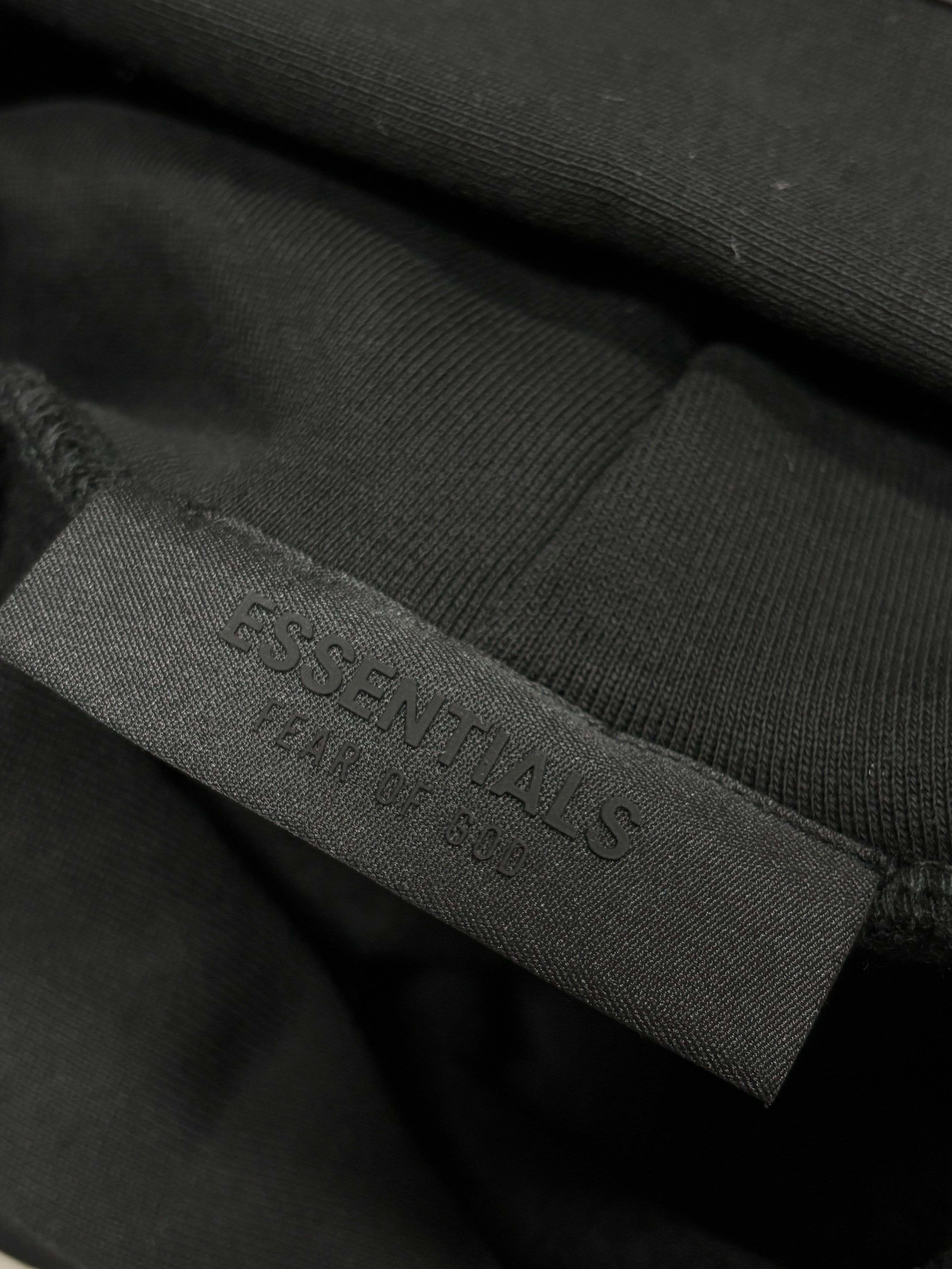 FORMLESS FW25 Fear of God Essentials Black Gold Oversized Fleece Sweatshirt| Streetwear