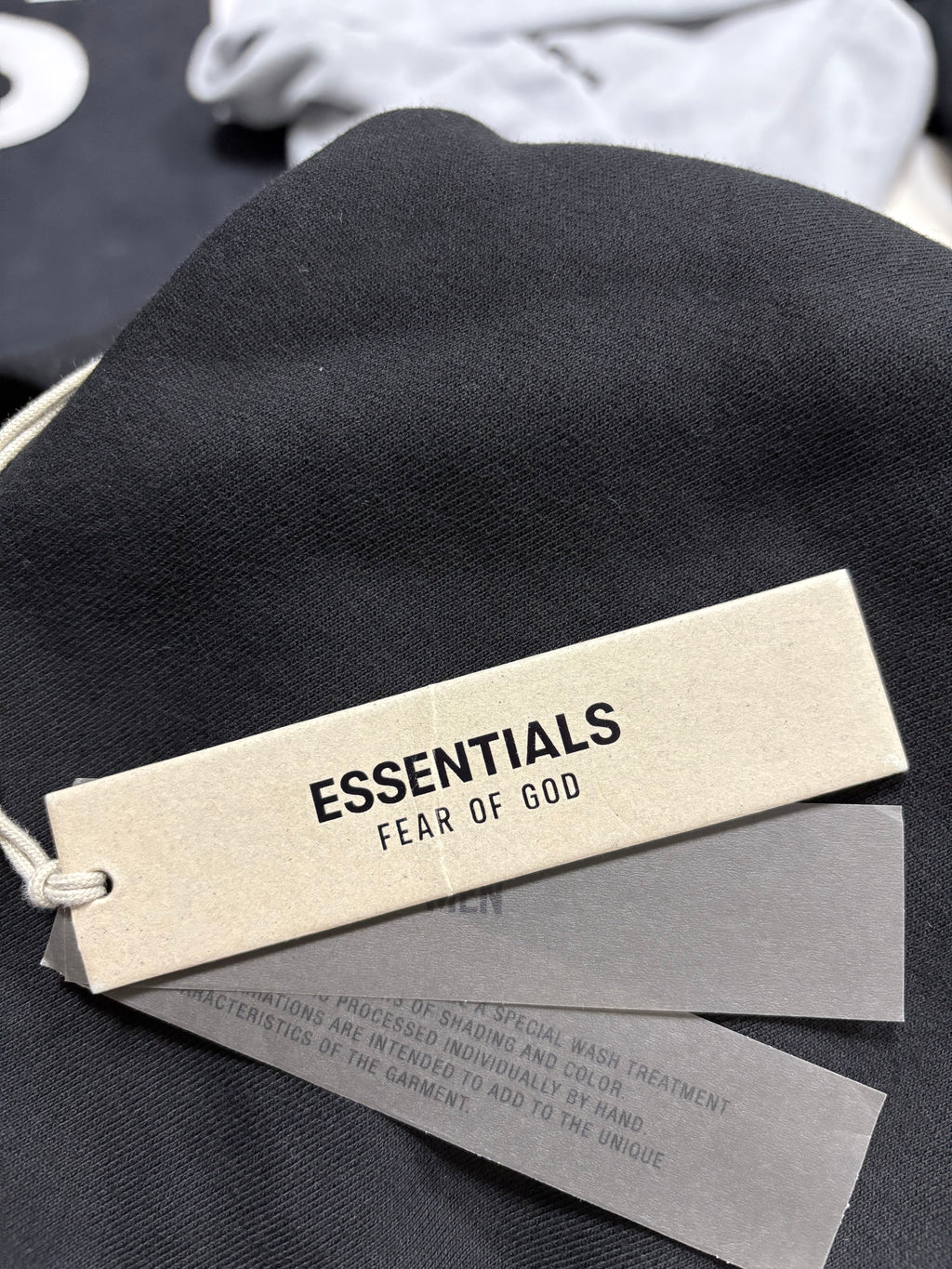 FORMLESS FW25 Fear of God Essentials Black Gold Oversized Fleece Sweatshirt| Streetwear