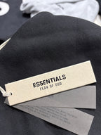 FORMLESS FW25 Fear of God Essentials Black Gold Oversized Fleece Sweatshirt| Streetwear