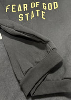 FORMLESS FW25 Fear of God Essentials Black Gold Oversized Fleece Sweatshirt| Streetwear