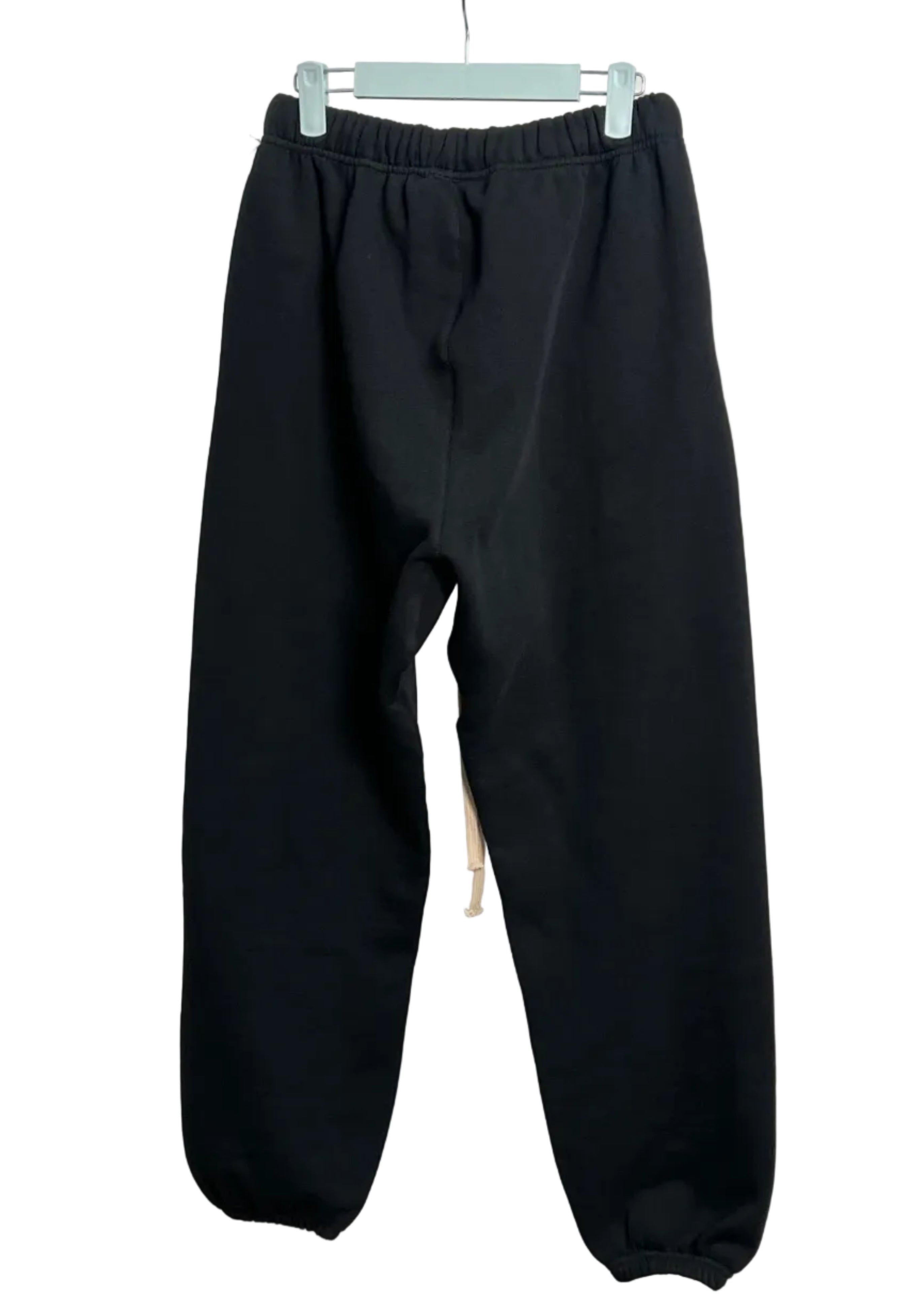 FORMLESS FW24 Fear of God Essentials Black Oversized Fleece Sweatpants | Streetwear
