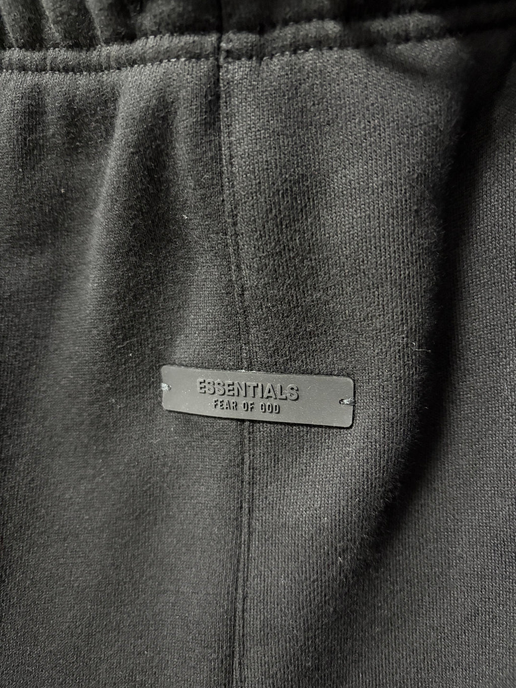 FORMLESS FW25 Fear of God Essentials Black Gold Oversized Fleece Sweatpants | Streetwear