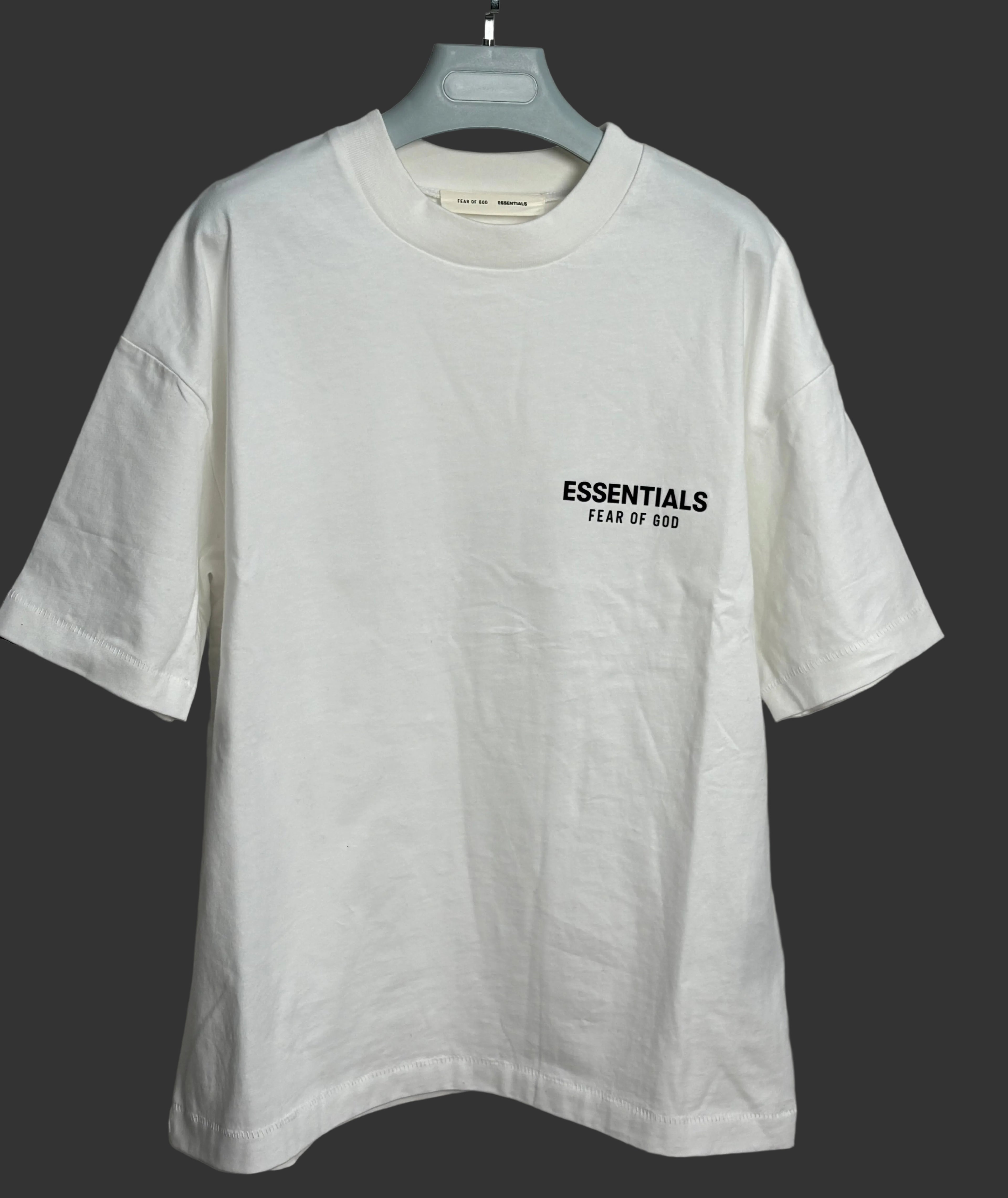 FORMLESS SS25 Fear of God Essentials Bright White Oversized shirt| Streetwear