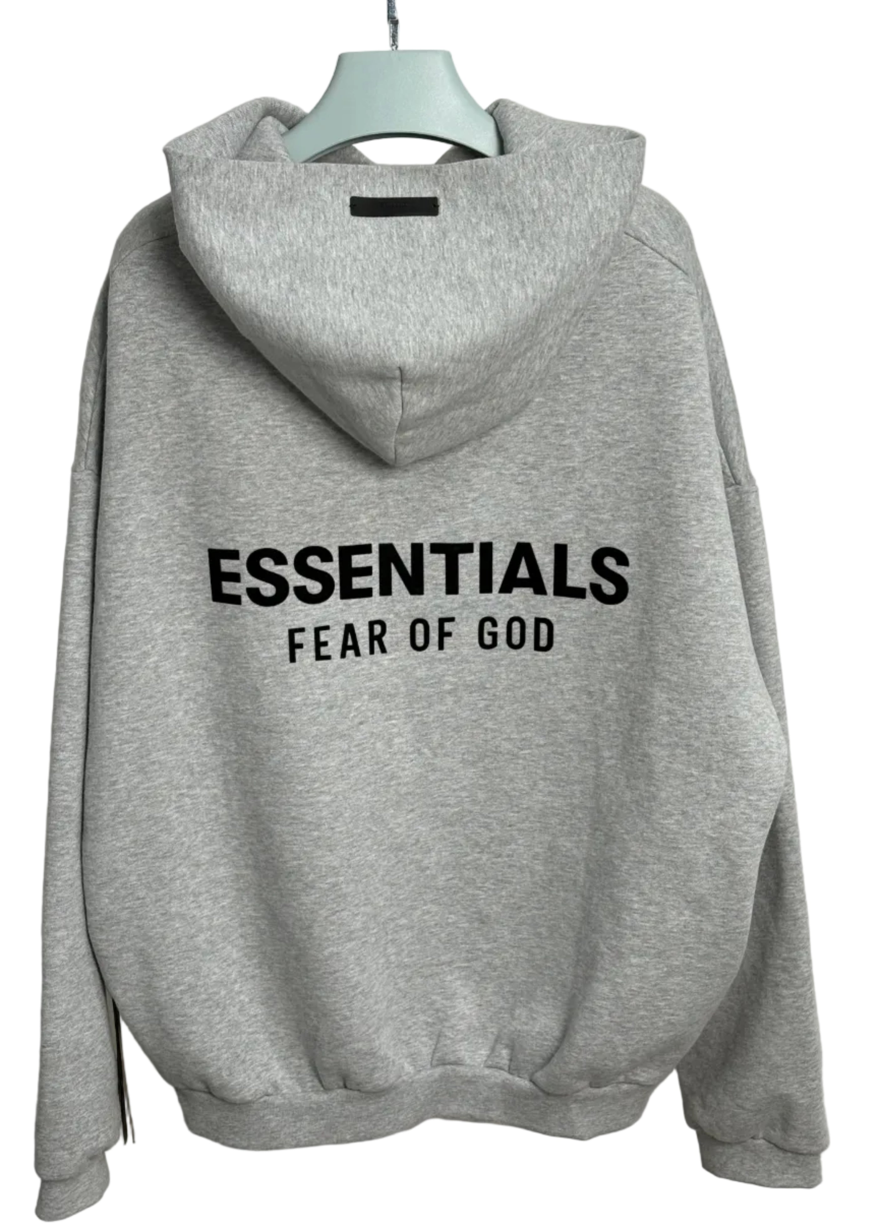 FORMLESS  FW24 Fear of God Essentials Fleece Light Heather Gray Oversized Sweatshirt| Streetwear