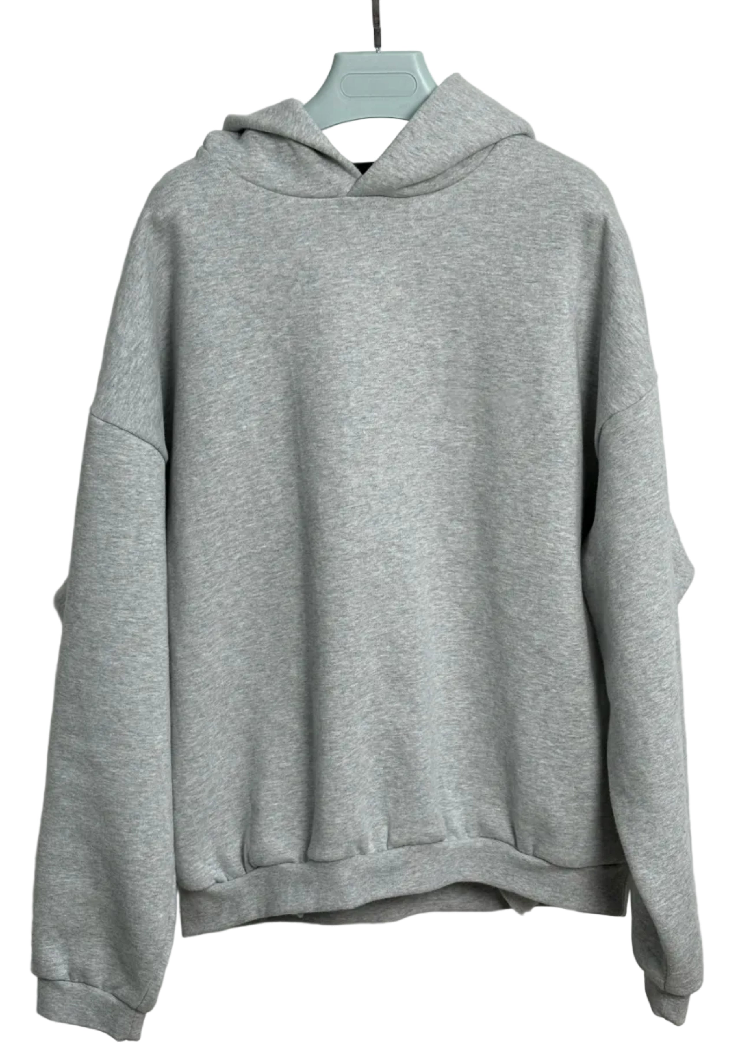 FORMLESS  FW24  Fleece Light Heather Gray Oversized Sweatshirt| Streetwear